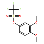 Methanesulfonic acid, trifluoro-, 3,4-dimethoxyphenyl ester