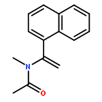 Acetamide, N-methyl-N-[1-(1-naphthalenyl)ethenyl]-