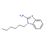 1H-Benzimidazol-2-amine, 1-hexyl-