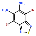 2,1,3-Benzothiadiazole-5,6-diamine, 4,7-dibromo-