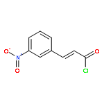 2-Propenoyl chloride, 3-(3-nitrophenyl)-, (E)-