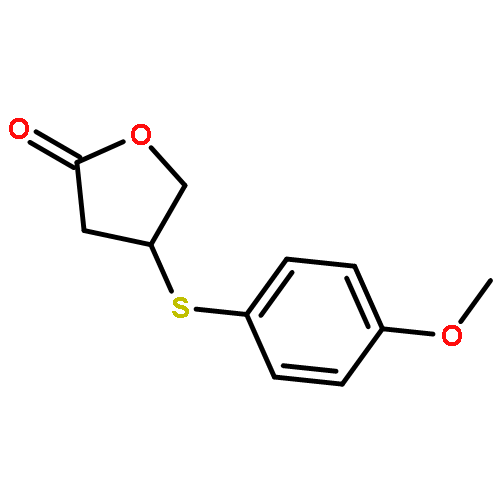 2(3H)-Furanone, dihydro-4-[(4-methoxyphenyl)thio]-