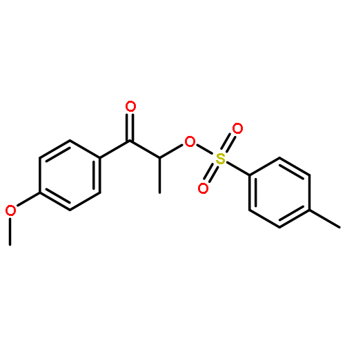 1-Propanone, 1-(4-methoxyphenyl)-2-[[(4-methylphenyl)sulfonyl]oxy]-