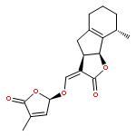 2H-Indeno[1,2-b]furan-2-one,3-[[[(2R)-2,5-dihydro-4-methyl-5-oxo-2-furanyl]oxy]methylene]-3,3a,4,5,6,7,8,8b-octahydro-8-methyl-,(3E,3aR,8S,8bS)-