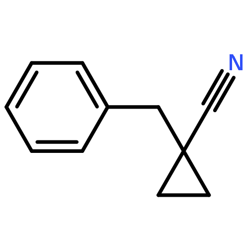 Cyclopropanecarbonitrile, 1-(phenylmethyl)-