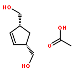 4-Cyclopentene-1,3-dimethanol, monoacetate, (1R-cis)-