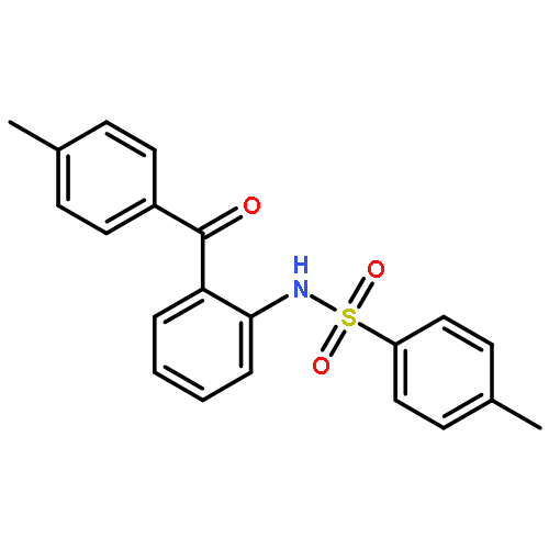 Benzenesulfonamide, 4-methyl-N-[2-(4-methylbenzoyl)phenyl]-