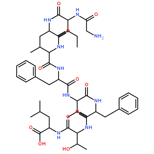 L-Leucine,glycyl-L-isoleucyl-L-leucylglycyl-L-phenylalanyl-L-valyl-L-phenylalanyl-L-threonyl-