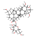 2alpha,3beta,19alpha,23,30-pentahydroxyurs-12-en-28-oic acid-28-O-beta-D-glucopyranosyl ester