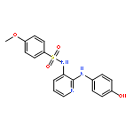 Benzenesulfonamide,N-[2-[(4-hydroxyphenyl)amino]-3-pyridinyl]-4-methoxy-