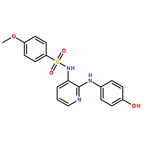 Benzenesulfonamide,N-[2-[(4-hydroxyphenyl)amino]-3-pyridinyl]-4-methoxy-