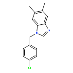 1-(4-chlorobenzyl)-5,6-dimethyl-1H-benzimidazole