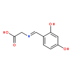 Glycine, N-[(2,4-dihydroxyphenyl)methylene]-