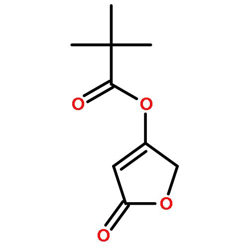 Propanoic acid, 2,2-dimethyl-, 2,5-dihydro-5-oxo-3-furanyl ester