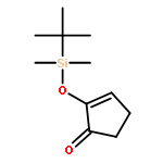 2-Cyclopenten-1-one, 2-[[(1,1-dimethylethyl)dimethylsilyl]oxy]-