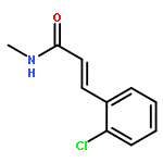 2-Propenamide, 3-(2-chlorophenyl)-N-methyl-, (E)-