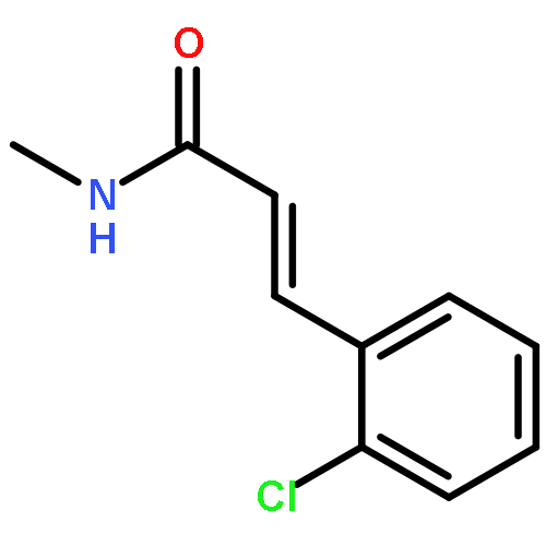 2-Propenamide, 3-(2-chlorophenyl)-N-methyl-, (E)-