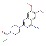 1-[4-(4-AMINO-6,7-DIMETHOXYQUINAZOLIN-2-YL)PIPERAZIN-1-YL]-2-CHLOROETHANONE