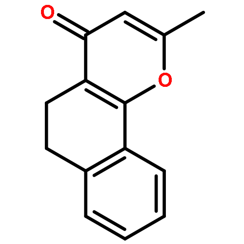 4H-Naphtho[1,2-b]pyran-4-one, 5,6-dihydro-2-methyl-