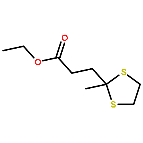 1,3-Dithiolane-2-propanoic acid, 2-methyl-, ethyl ester