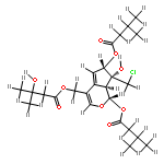 (1S,7S,8S,9S)-10-chloro-11-(3-hydroxyisovaleroxy)-1,7-diisovaleroxyvaltrate chlorohydrin