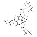 (1S,7S,8S,9S)-11-acetoxy-10-chloro-1-isovaleroxy-7-[(R)-3-methylvaleroxy]-valtrate chlorohydrin