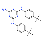 1,3,5-Triazine-2,4,6-triamine, N,N'-bis[4-(1,1-dimethylethyl)phenyl]-