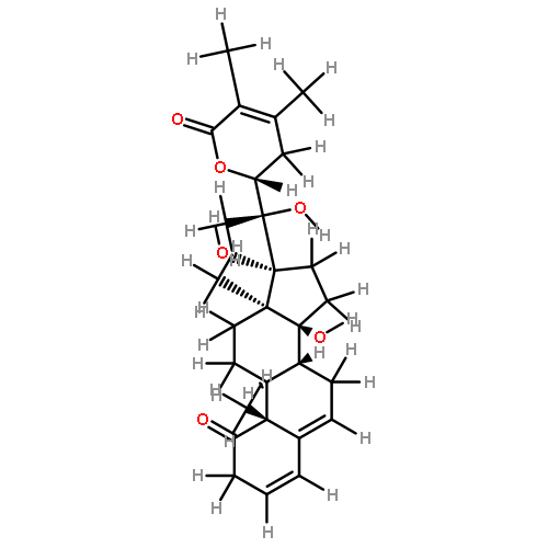 (14S,17R,20S,22R)-14,17,20-trihydroxy-1-oxowitha-3,5,24-trienolide