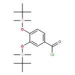 Benzoyl chloride, 3,4-bis[[(1,1-dimethylethyl)dimethylsilyl]oxy]-