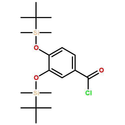 Benzoyl chloride, 3,4-bis[[(1,1-dimethylethyl)dimethylsilyl]oxy]-