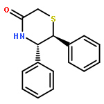 3-Thiomorpholinone, 5,6-diphenyl-, trans-(±)-