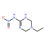 1,3,5-Triazin-2-amine, 5-ethyl-1,4,5,6-tetrahydro-N-nitro-