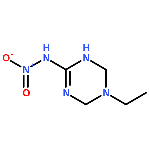 1,3,5-Triazin-2-amine, 5-ethyl-1,4,5,6-tetrahydro-N-nitro-