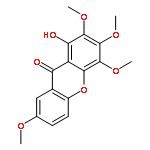 1-Hydroxy-2,3,4,7-tetramethoxy-9H-xanthen-9-one