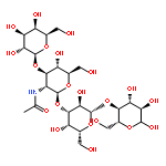 D-Glucose, O-b-D-galactopyranosyl-(1®3)-O-2-(acetylamino)-2-deoxy-b-D-glucopyranosyl-(1®3)-O-b-D-galactopyranosyl-(1®4)-