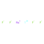 sodium yttrium(3+) tetrafluoride