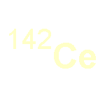 Cerium, isotope of mass142