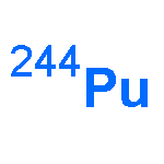 Plutonium, isotope ofmass 244