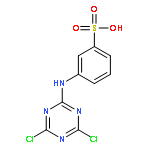 Benzenesulfonic acid, 3-[(4,6-dichloro-1,3,5-triazin-2-yl)amino]-