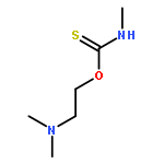 Carbamothioic acid, methyl-, O-[2-(dimethylamino)ethyl] ester