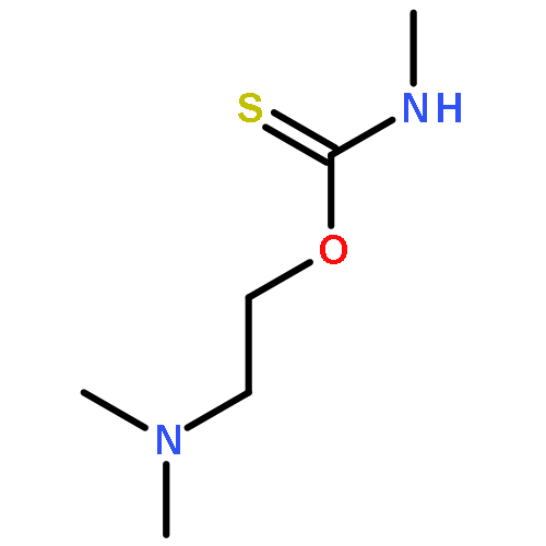 Carbamothioic acid, methyl-, O-[2-(dimethylamino)ethyl] ester