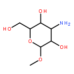 methyl-3-amino-3-deoxy-B-D-*glucopyranoside