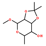 (3aR,4R,6S,7S,7aR)-4-Methoxy-2,2,6-trimethyltetrahydro-3aH-[1,3]dioxolo[4,5-c]pyran-7-ol