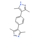 1H-Pyrazole, 4,4'-(1,4-phenylene)bis[3,5-dimethyl-