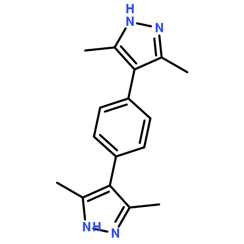 1H-Pyrazole, 4,4'-(1,4-phenylene)bis[3,5-dimethyl-