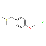 Sulfonium, [(4-methoxyphenyl)methyl]dimethyl-, chloride