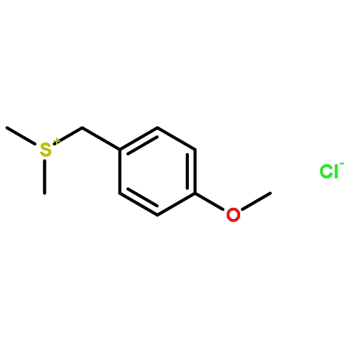 Sulfonium, [(4-methoxyphenyl)methyl]dimethyl-, chloride