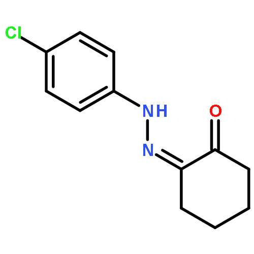 2-(2-(4-Chlorophenyl)hydrazono)cyclohexanone