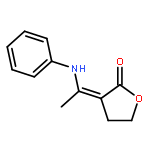 2(3H)-Furanone, dihydro-3-[1-(phenylamino)ethylidene]-