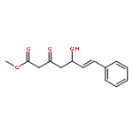 6-Heptenoic acid, 5-hydroxy-3-oxo-7-phenyl-, methyl ester, (E)-(±)-